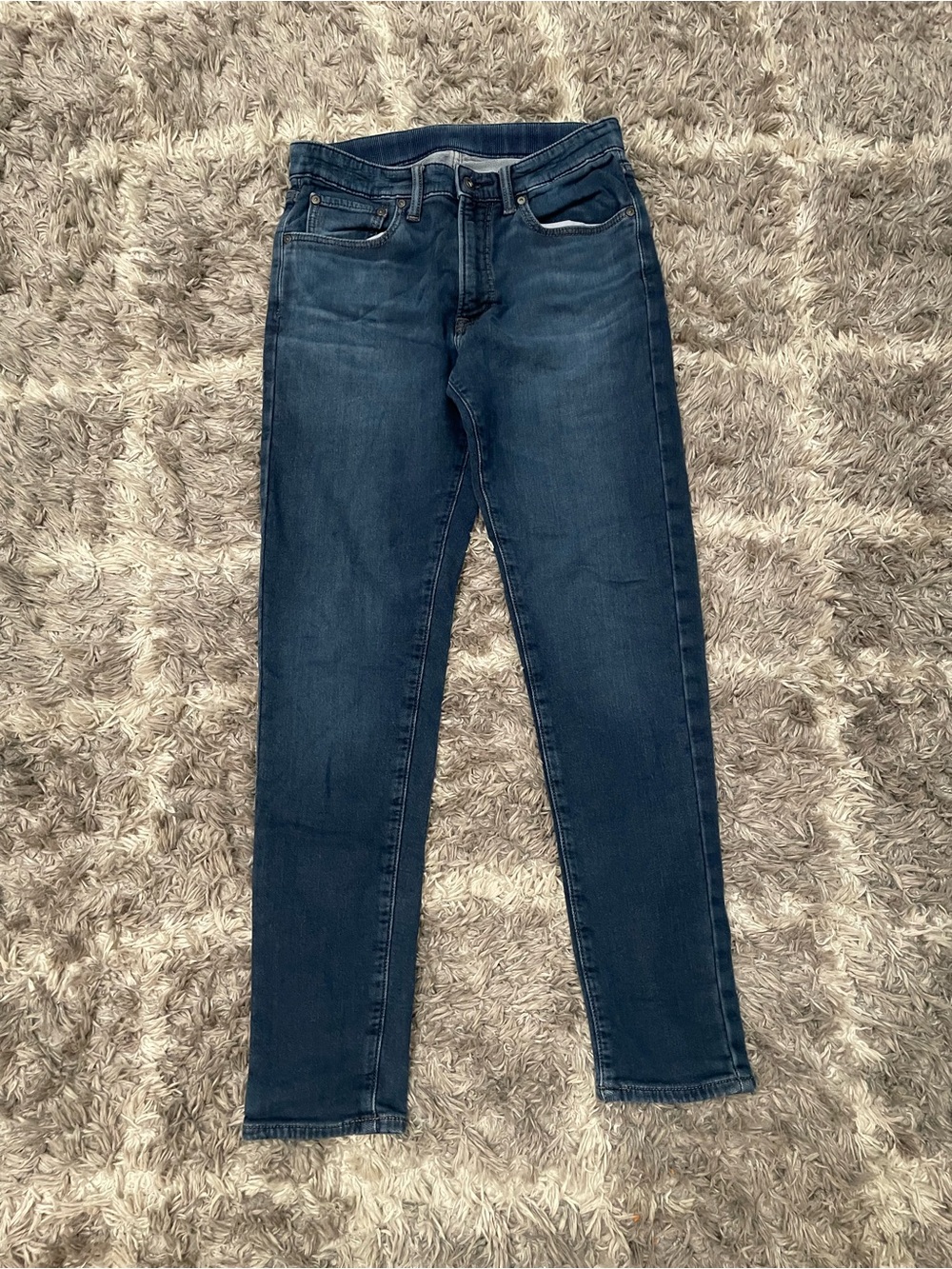 Uniqlo Skinny Fit Dark Wash Stretch Denim Jeans Size S